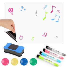 QOUBNIC A3 Tableau Blanc Magnetique