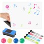 QOUBNIC A3 Tableau Blanc Magnetique