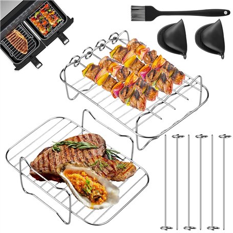 QOUBNIC Accessoires Air Fryer pour Ninja 10.4l
