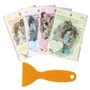 4 jeux d'autocollants pour carnets