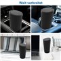 Lot de 2 poubelles de voiture avec couvercle pop-top, poubelle de voiture, poubelle de voiture, étanchéité mini poubelle, access