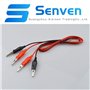 senvenelec Kit de test électronique multimètre 1000 V 20A, sonde de test de pince crocodile multimètre, tête de banane, utilisée
