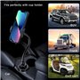 Support de téléphone pour Voiture à col de Cygne Flexible, Universel, à Monter dans Le Porte-gobelet, Compatible avec iPhone 15 