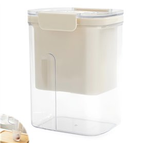 PRITOK Passoire à yaourt grecque avec couvercle : séparateur de lactosérum lavable