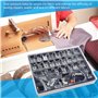 WIYETY Lot de 32 pieds presseurs multifonctions pour machine à coudre Singer/Brother/Babylock/Necchi/New Home/Janome/Elna/Toyata