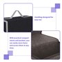 WEGREAT Organiseur de coffre de voiture : 30 x 17 x 29 cm Sac de coffre de voiture Organiseur de coffre en feutre Sac de rangeme