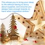WIYETY Lot de 15 Plaques en Bois de Tilleul pour Bricolage - 300 x 200 x 2 mm - Contreplaqué de Balsa pour Artisanat, Peinture, 