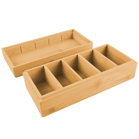 Boîte à Fiches en Bois: WIYETY Boîte à Fiches A8