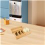 Boîte à Fiches en Bois: WIYETY Boîte à Fiches A8, Boîte de Rangement pour Cartes, Boîte Range Carte de Visite, Grande Capacité B