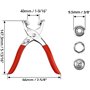 Boutons-Pression avec Pinces