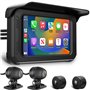 IXROAD Ecran Carplay Android Auto sans Fil pour Moto