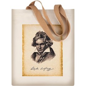 Hiler Punk Beethoven Portraits Music Tote Bag – Grand (40
