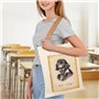 Hiler Punk Beethoven Portraits Music Tote Bag – Grand (40,5 x 34 cm) – Unisexe – Toutes les saisons – Amateurs de musique, perso