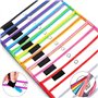 10 Pièces Pochettes Effaçables à Sec A4 Pochette Effacable à Sec Réutilisable Pochette Plastique Transparente d'écriture et d'es