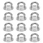 SAIJIAN 12 Pièces Platine Oeil INOX M5 Platine Ancrage INOX 304 Crochet Oeillet Plaque a Oeillet Crochets de Plafond Support Ann