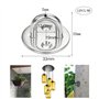 SAIJIAN 12 Pièces Platine Oeil INOX M5 Platine Ancrage INOX 304 Crochet Oeillet Plaque a Oeillet Crochets de Plafond Support Ann