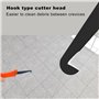 YCNNBC Le kit de retrait de mastic en silicone, composé de 10 couteaux en acier et de 2 tournevis, offre une solution de nettoya