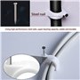 Kinsinder 600 pièces Câble Clips Rond avec Clou en Acier, Attaches de Câbles, Cavalier Cable Electrique pour la Maison ou le Bur