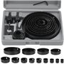 SHEENO 20 Pcs Kit Scies Cloches bi-métal en Acier Carbone 19-127mm Scie Cloche Coffret pour Bois