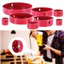 Knpwer 20 Pcs Kit Scies Cloches bi-métal en Acier Carbone 19-127mm Scie Cloche Coffret pour Bois, Plaque de Plâtre et Plaques de