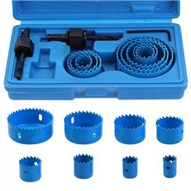 Knpwer Kit de 11 scies cloches en acier au carbone pour bois