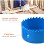 Knpwer Kit de 11 scies cloches en acier au carbone pour bois, plaques de plâtre, plastique et métaux non ferreux avec boîte de r