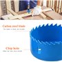 Knpwer 17 Pcs Kit Scies Cloches bi-métal en Acier Carbone 19-127mm Scie Cloche Coffret pour Bois, Plaque de Plâtre et Plaques de