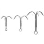 Grappling Hook Grapnel Crochet d'escalade 3 griffes en acier inoxydable Hameçon d'escalade pour arbre, récupération de trésor, s