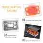 Appareil a Raclette 8 Personne Service a Raclette avec Revêtement Anti-Adhésif Plaque de Cuisson 8 Poêlons Antiadhésifs 4 Spatul
