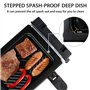 Appareil Raclette 2 personnes Mini Grill Raclette avec 2 Poêlons à Raclette et 4 Grattoirs en Bois, Thermostat réglable, Revêtem