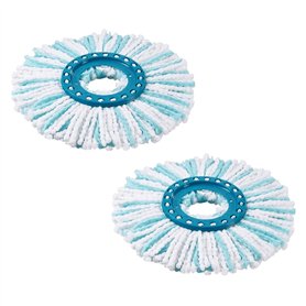 WinGluge 2 Pièces Têtes de Rechange Compatible avec Leifheit Clean Twist Disc Mop