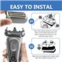 Bouge Pièce De Rechange Series 9Pro,Remplacement de Rasoir,Compatibles avec Les Têtes de Rasoir Braun Razor Series 9 Pro pour ho