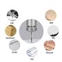 Lot de 12 mèches EU_HOZLY - 3,175 x 1,5 x 12 mm - En spirale - Avec 2 cannelures - En carbure solide - Micro-extrémité - Pour fr