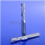 Lot de 12 mèches EU_HOZLY - 3,175 x 1,5 x 12 mm - En spirale - Avec 2 cannelures - En carbure solide - Micro-extrémité - Pour fr