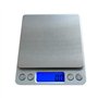 Muhwa Balance de cuisine numérique de haute précision avec écran LCD rétroéclairé 3 kg par palier de 0