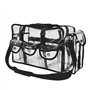Enkrio Effacer Sac Cosmétique Sac de rangement Stadium Sécurité Approuvé Sac à bandoulière Maquillage Sac fourre-tout avec sangl