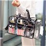 Enkrio Effacer Sac Cosmétique Sac de rangement Stadium Sécurité Approuvé Sac à bandoulière Maquillage Sac fourre-tout avec sangl