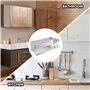 Xiumeso Étagère de Douche en Acier Inoxydable 304, Panier de Douche Sans Percage Auto-AdhéSif Maintien Parfait, Etagere Salle de