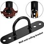 Xiumeso Suspension d'ancrage, Mur de Montage au Plafond Support d'ancrage Crochet Corde d'escalade Swing Sandbag, Entraînement S