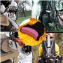 MZSM Affûteur de Tronçonneuse avec 5 Pierres d'affûtage Affûteuse de Chaîne de Tronçonneuse pour Guides de 14 à 20 Pouces et Bar