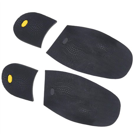 OTOTEC Coussinets de protection antidérapants en caoutchouc noir pour chaussures à talons hauts pour homme et femme