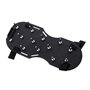 1 Paire Chaussures de Pelouse Aérateur Jardin Herbe Gazon Pointu Sandales À Pointes Sangle Entretien Outils de Jardin Noir
