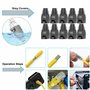 MAYLINE-TECH RJ45 Kit d'Installations Professionel, Trousse à Outils de Réparation pour Cablage Ordinateur, Testeur Reseau Câble