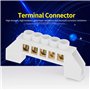 Jadeshay 10pcs Bornier - Bornier Electrique Legrand Connecteur Tableau De Repartition Phase Fil de Distribution électrique à Con