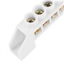 Jadeshay 10pcs Bornier - Bornier Electrique Legrand Connecteur Tableau De Repartition Phase Fil de Distribution électrique à Con