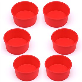 Moule à Gâteau en Silicone 4 Pouces