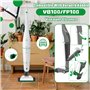 FERRGIA 12 Sacs d'Aspirateur en Microfibre Non-Tissée de Qualité pour Vorwerk Kobold VB100 FB100 avec 2 Filtres Moteur Aspirateu