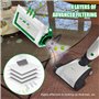 FERRGIA 12 Sacs d'Aspirateur en Microfibre Non-Tissée de Qualité pour Vorwerk Kobold VB100 FB100 avec 2 Filtres Moteur Aspirateu