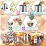 TEWWCEO Kit de Fabrication Bougies Cire Bricolage,DIY Kit Bougie Appropriés pour des Débutants à Avancés,Coffret Bougies Parfumé
