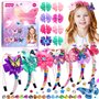 NLMWTI 90pcs Kit Coiffure Enfant Fille